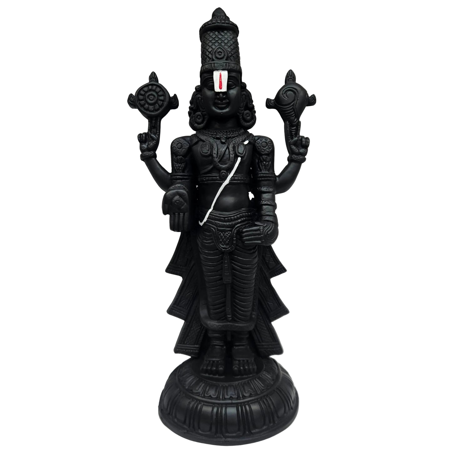 Tirupati Balaji Big Size Statue Govinda Idol/Murti for pooj Room decoration Venkateswara Swamy Murthi Vishnu Navaratri Golu Venkatachalapathy Perumal Murti