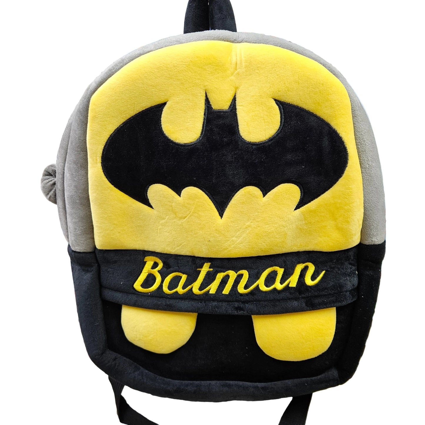 Cartoon characters soft Plush texture finishing backpack for kids
