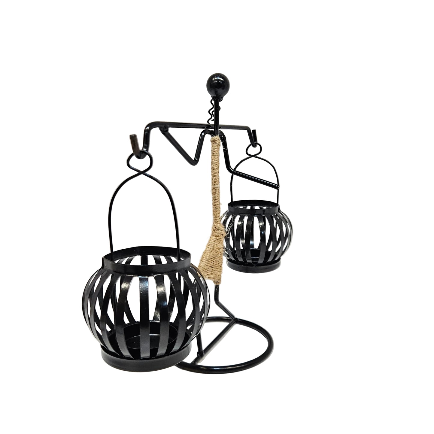 Iron Art Candle Holder Creative Abstract Character Sculpture Candlestick Decorative Modern Metal Candle Stand Table Centerpiece for Wedding Home Decor