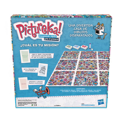 Pictureka! Find it fast shout out first the wacky picture hunt game
