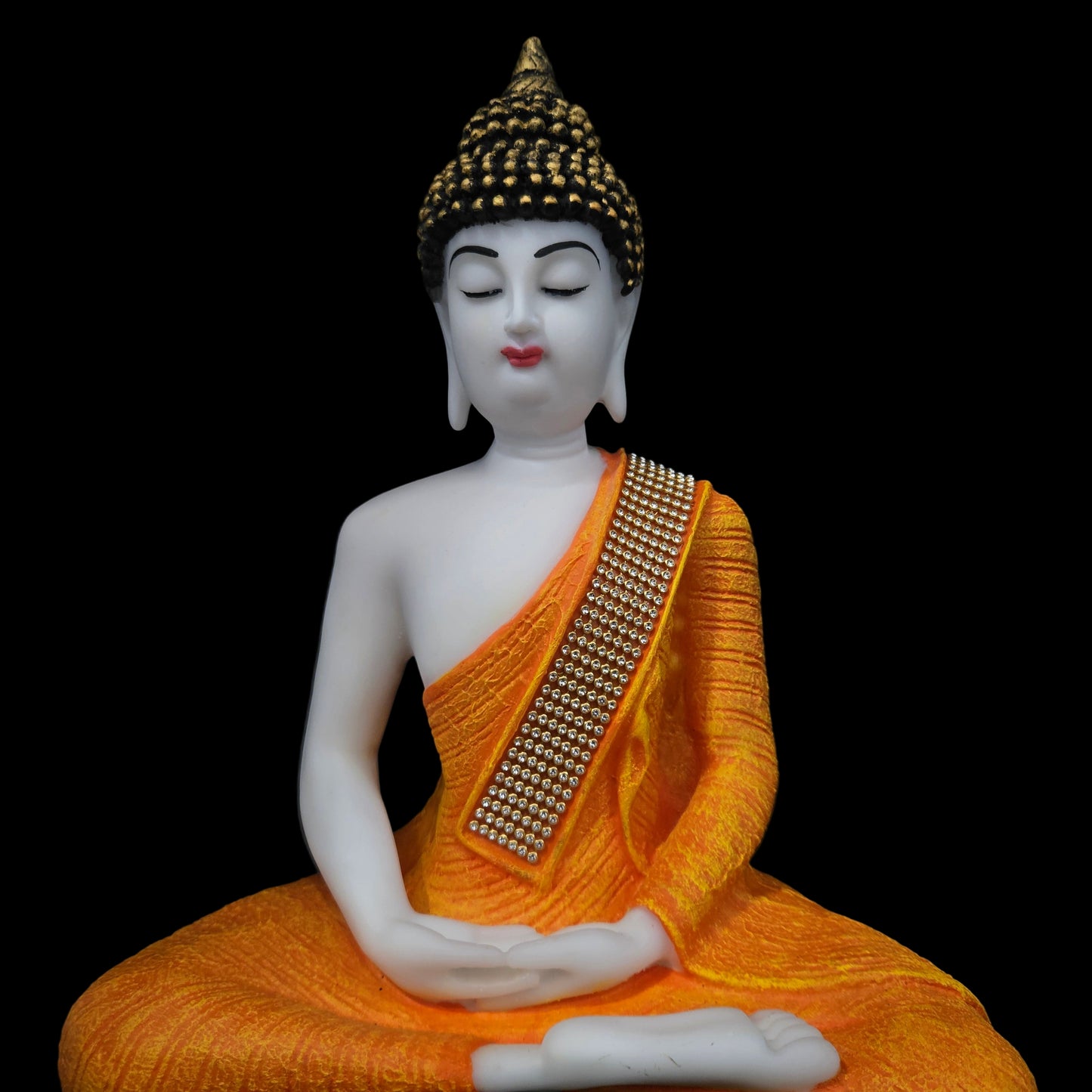 Meditating Blessing Buddha Statue Figurine Decorative for Home & Office