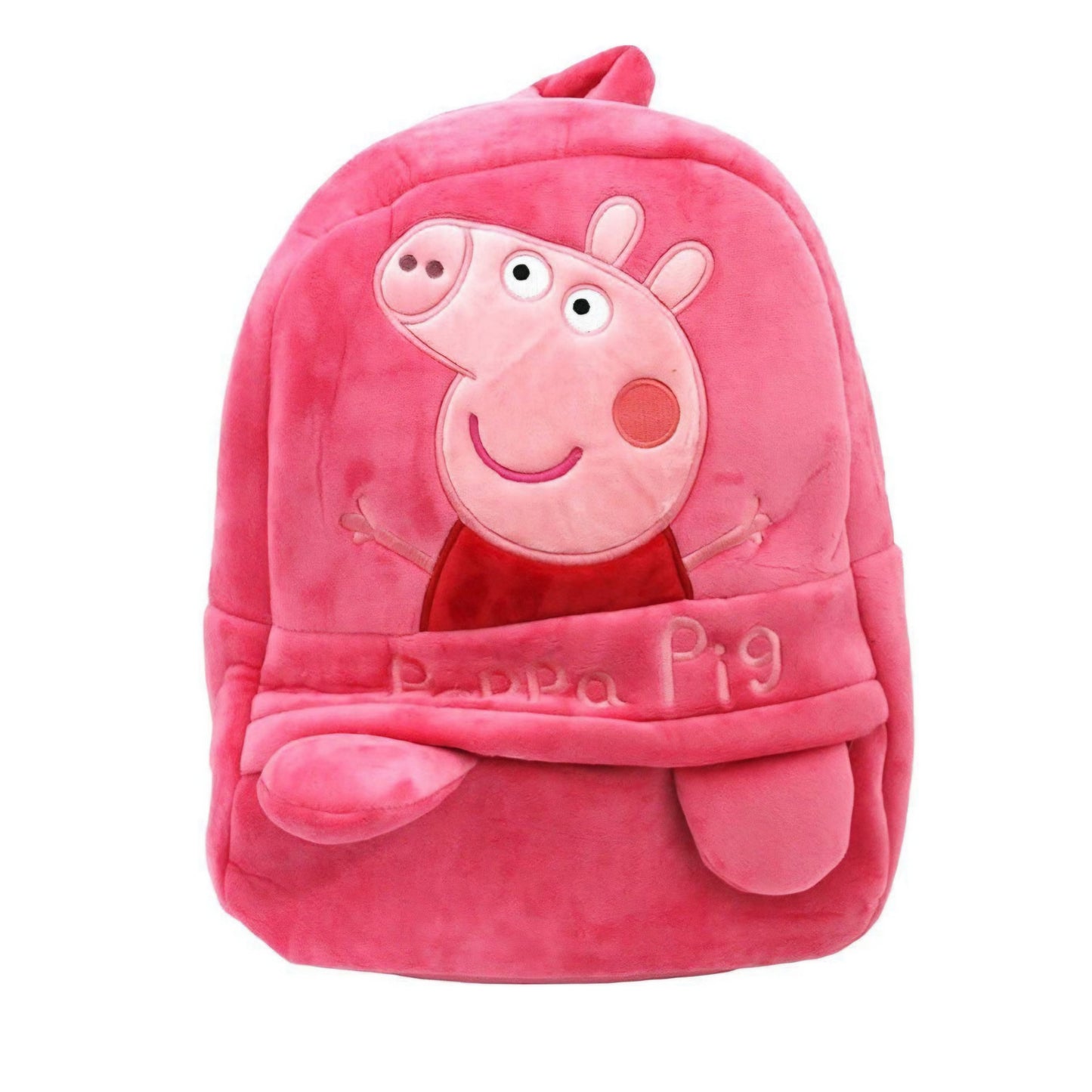 Cartoon characters soft Plush texture finishing backpack for kids