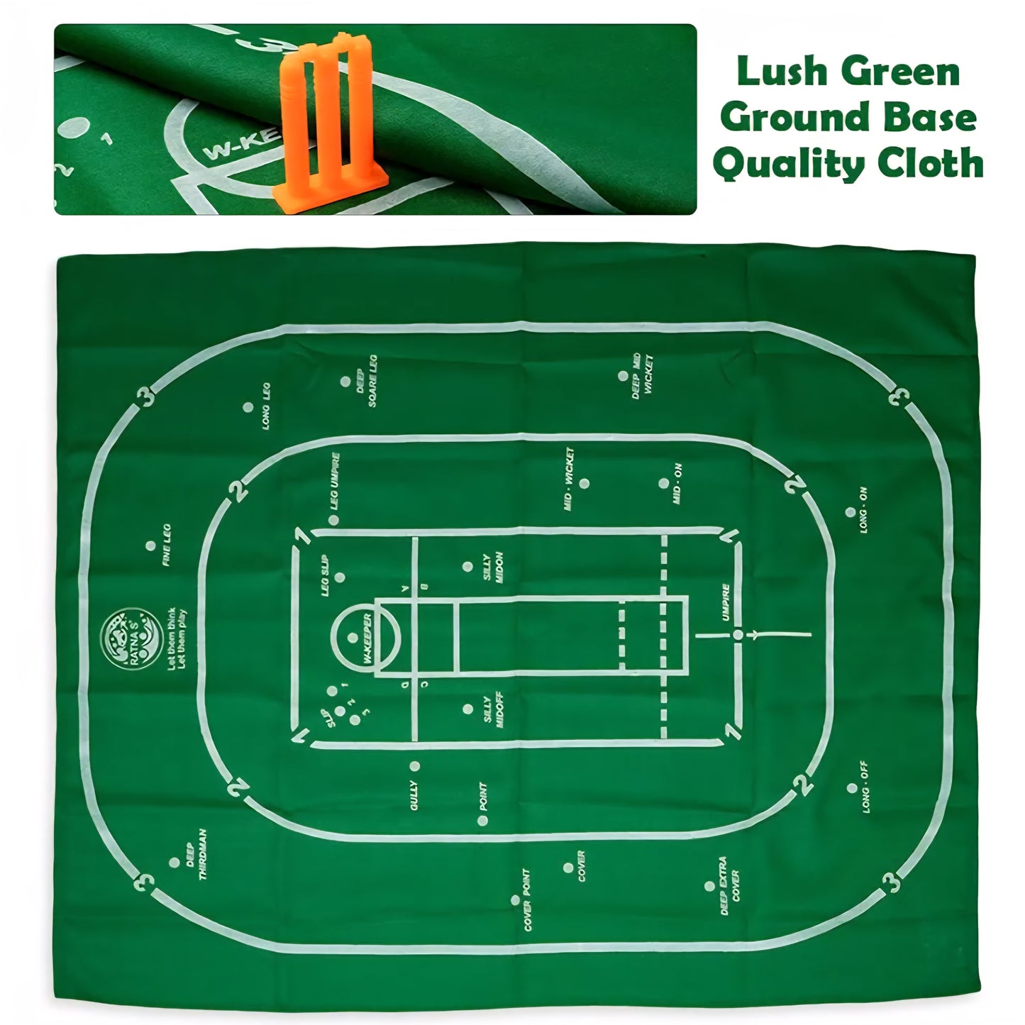 Ratna's International Cricket Floor Board Game for Kids