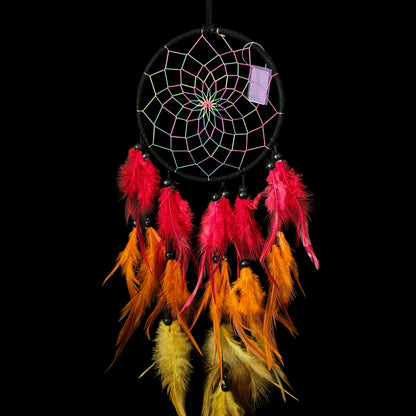 Feather Dream Catchers Wall Decor Handmade Wall Hanging Ornament for Bedroom Living Room Home Decor