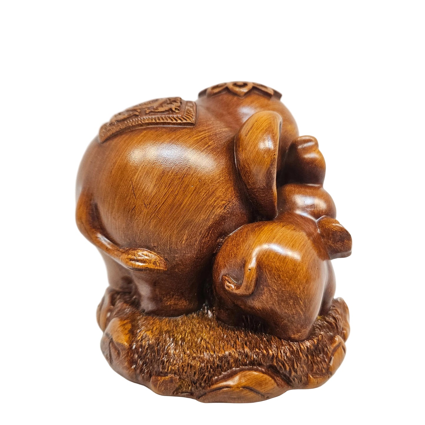 Elephant with Baby for Good Luck Positivity Home Decor II Showpiece II Figurine II Statue Living Room - Office - Table Top - Decoration & Gifting