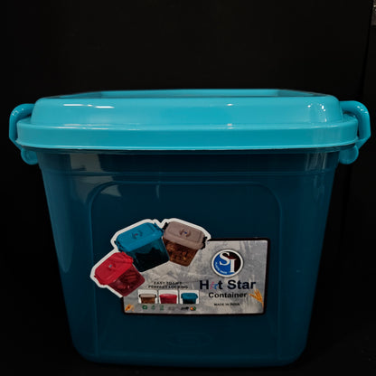 SI Plasticware Hot Star Container Easy to Lift Perfect Locking Big Size Storage container