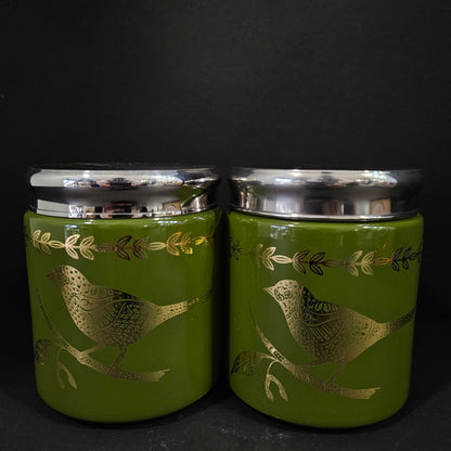 Shelly Olivia-2 glassware 2piece glass jar set perfect for Return gifting purpose