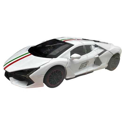 Metal Diecast Car Lights & Sound, Collectible Supercar for Kids and Adults