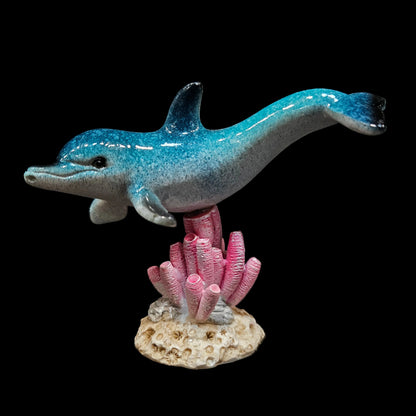 Ceramic Dolphin Showpiece Figurine for car dashboard, Office desk & home Decor