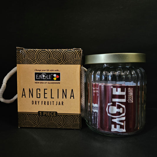 Eagle new Era of glassware Angelina with Dry Fruit jar change your life style with Eagle storage jars