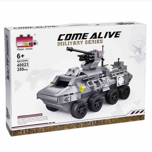 Come Alive Military series 40023 with 350pcs for kids above 6 years old