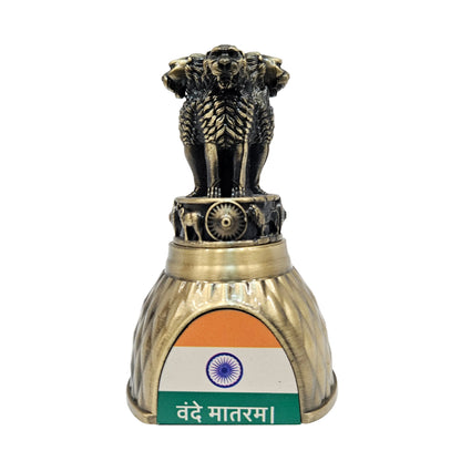 Decorative replica of the National Emblem of India, known as the Lion Capital of Ashoka, often used for office desks or car dashboards