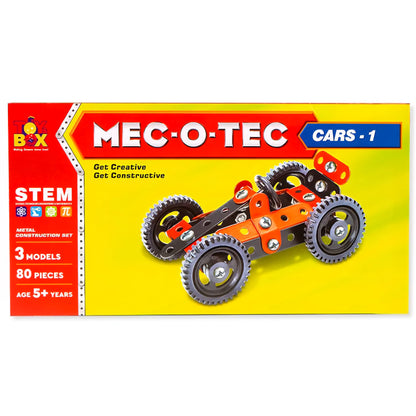 MEC-O-Tec Cars 1 Metal Construction Toy for Kids 6+