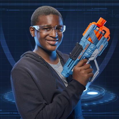 Nerf Elite 2.0 Commander Blaster, 12 Darts, 6-Dart Rotating Drum, Gift Toys for Kids Teens and Adults, Toys, Toys for Boys and Girls Ages 8 years above age,best Toy gift
