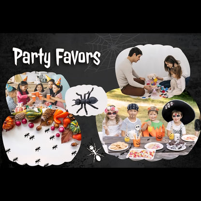 Happy Halloween Creepy Creatures Ant Toys Realistic Looking Ants for Halloween