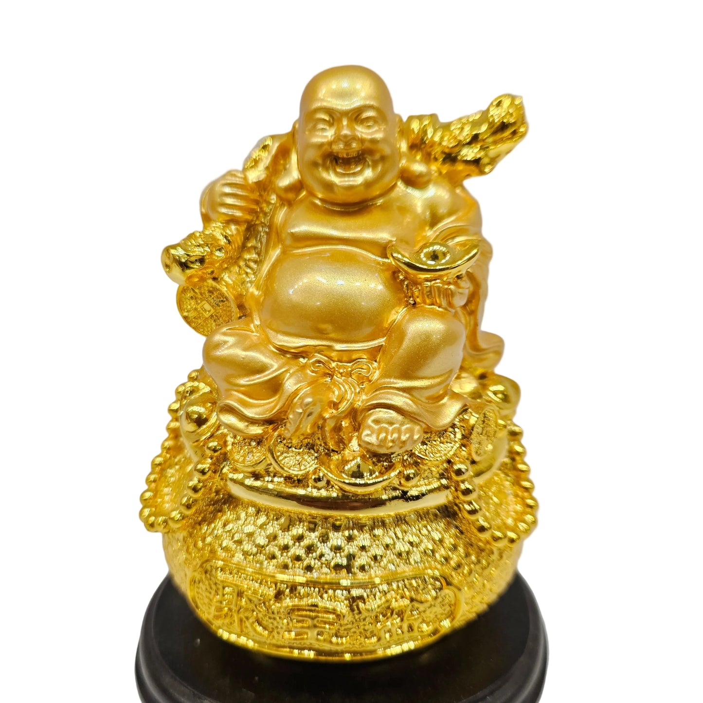 Laughing Buddha Statue for Money Vastu Feng Shui Item Decorative Showpiece