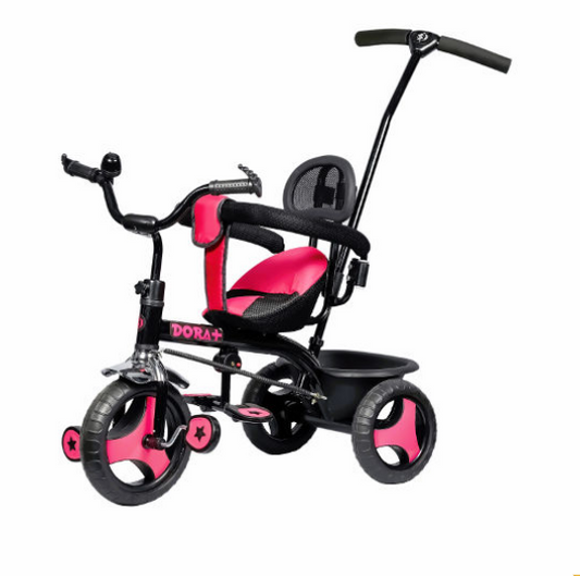 Dash Star Dora Kids Tricycle with Parental control Handle