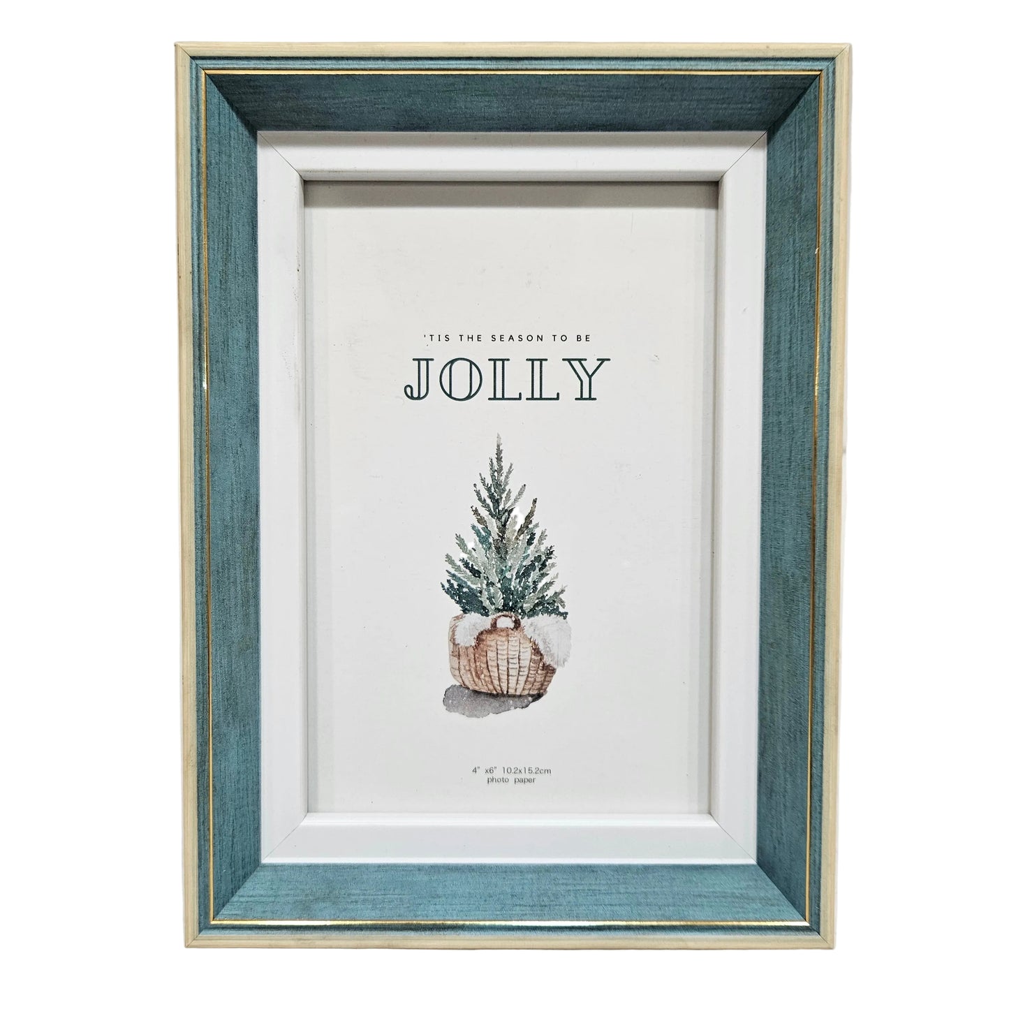 Elegant vintage-style wooden photo frame designed for tabletop,Dashboard or wall mounting