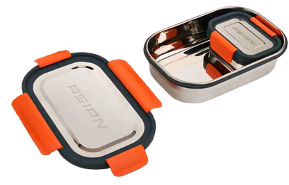 Asian fresh bite Stainless Steel lunch box 850ml Capable lunch box