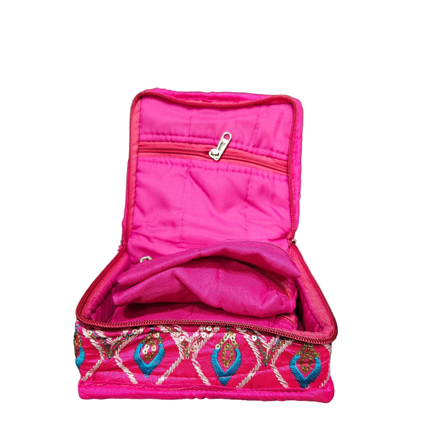 Pouches Brocade Design Jewelry Organizer / Jewelry Storage Bags for Necklace, Earrings, Rings, Bracelet
