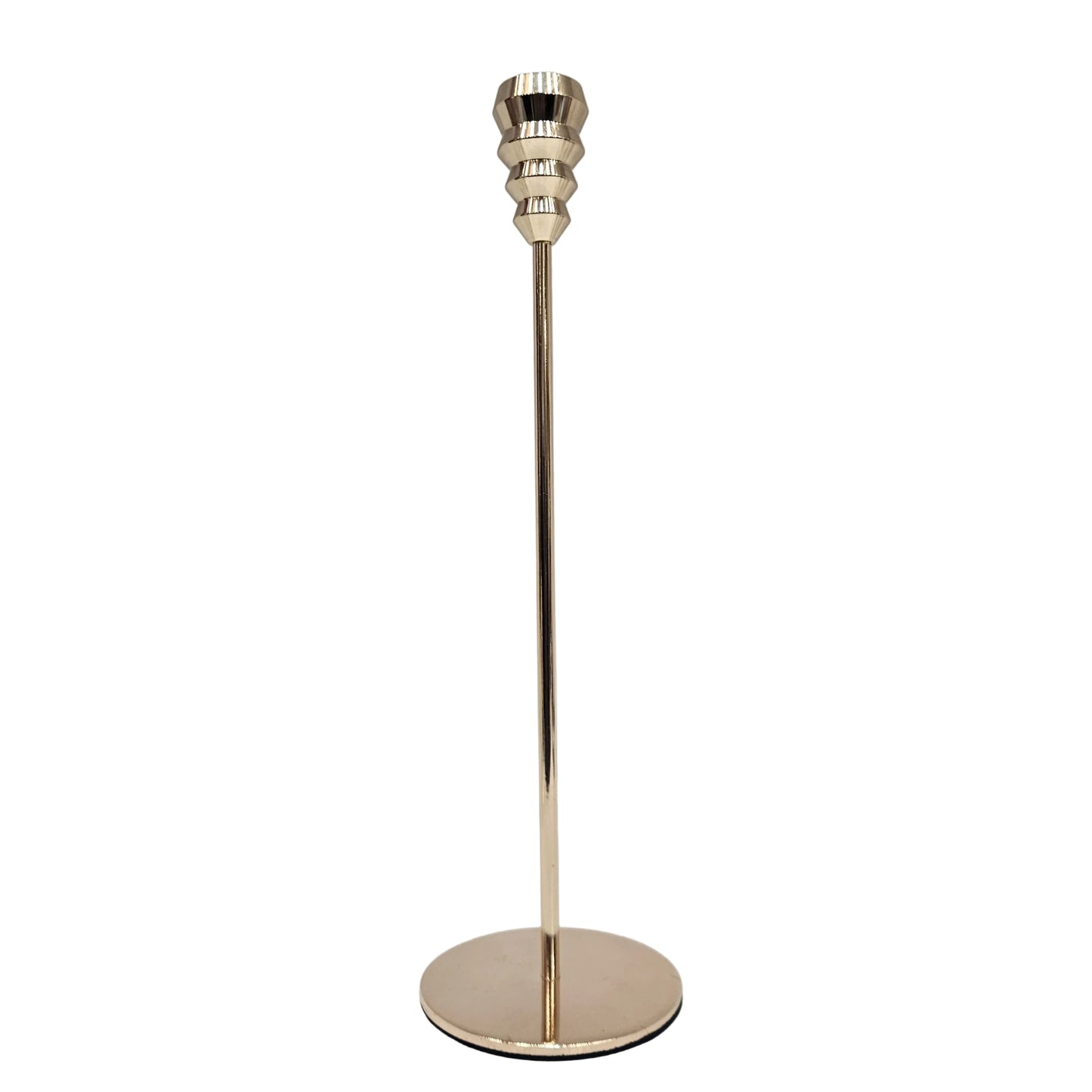 Golden Candle Holder  Multisized Candle Holders for Aesthetic Home Decor, Dining Table Decor, Bedroom Decor & Bathroom Decor - Great for Christmas Gifting & More