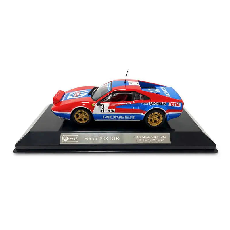 FERRARI RACING 308 GTB 1982 DieCast  metal car
