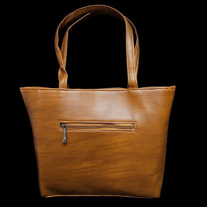 Leather Handbag for Women - 2 Compartment Satchel Bag For Women