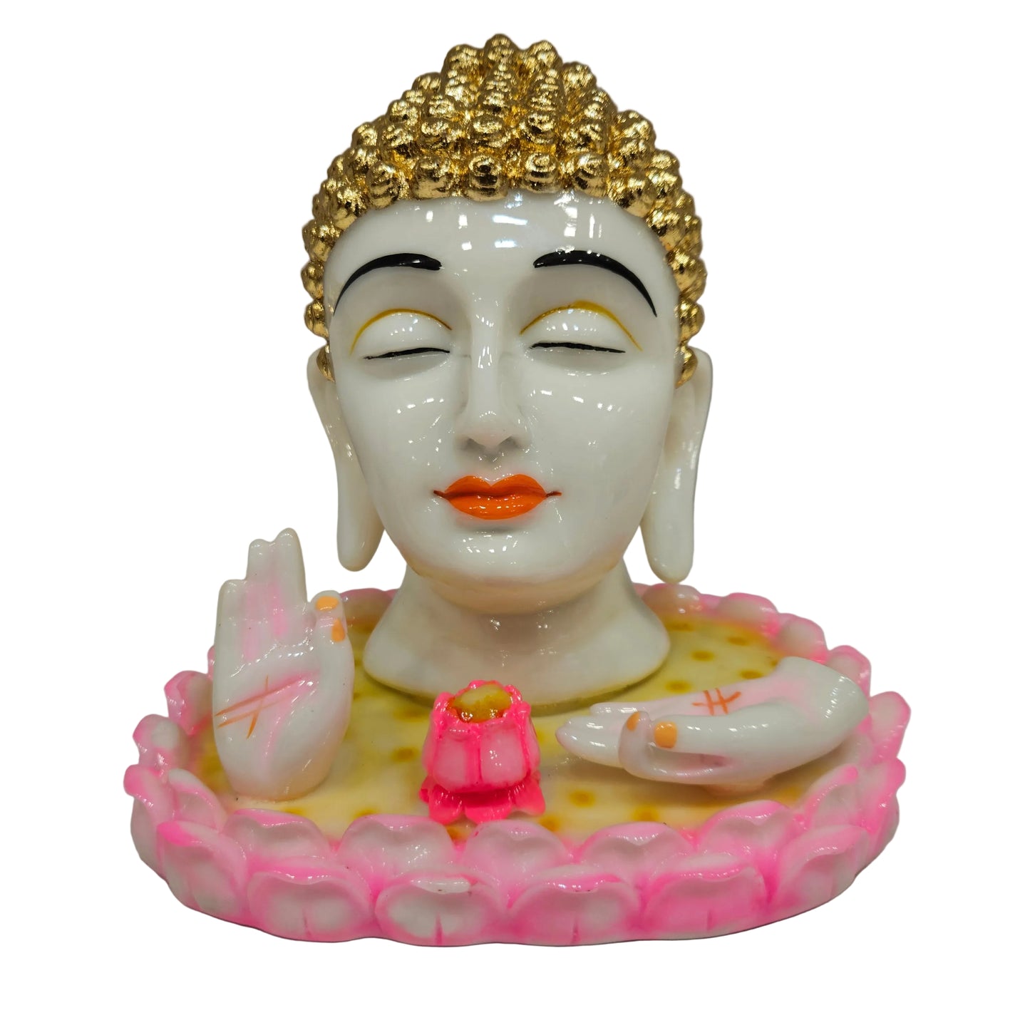 Buddha Showpiece Hand Buddha Idol Buddha Statue for Home Decor, Living Room