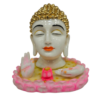 Buddha Showpiece Hand Buddha Idol Buddha Statue for Home Decor, Living Room