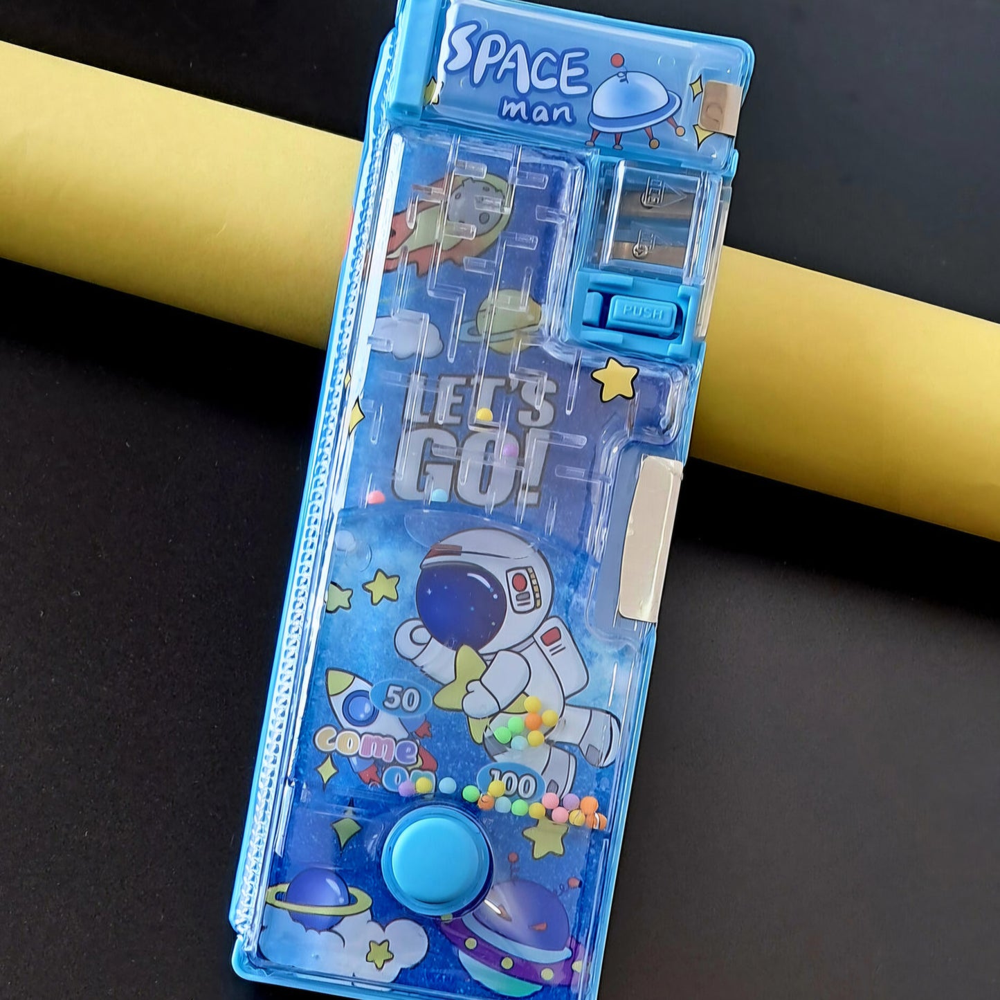 Astronut Pencil Box with Water Game perfect for kids Return gifts