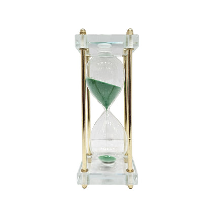 Solid Maritime Nautical Sand Timer Decorative Unique Look Sand Watch with Green Sand Best for Home and Office Decor