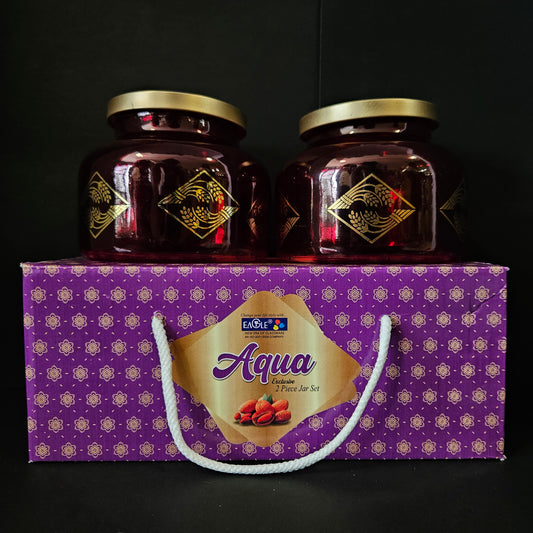 Eagle Aqua Exclusive 2 pieces jar set for groceries & Dry Fruits Storage purpose