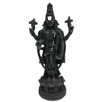 Lord Venkateswara Idol Tirupati Balaji Statue Lightweight Spiritual Home and Office Decor Figurine with Traditional Detailed Carvings for Puja and Gifting