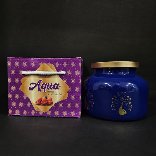 Eagle new Era of glassware Aqua Exclusive jar set for groceries & Dry Fruits Storage purpose