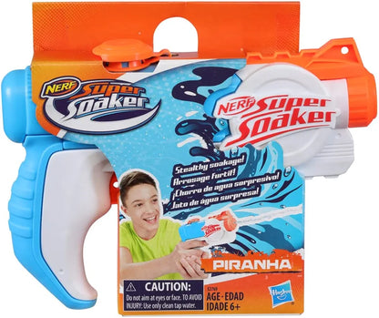 Nerf Super Soaker Toy Water Blaster Trigger Action, Pichkari for 6 Year Old Kids, Branded Toy Pichkari for Holi Festival