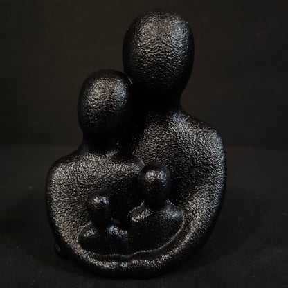 Happy 4members family Showpiece Figurine for couples gifting,Anniversary gifting