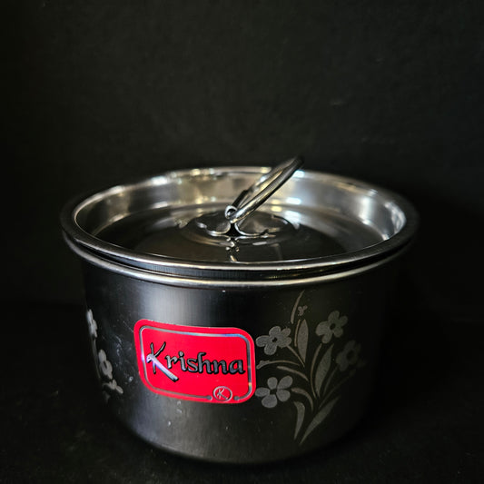Stainless Steel lemon tray Dish storage box & lid perfect for Return gifting purpose