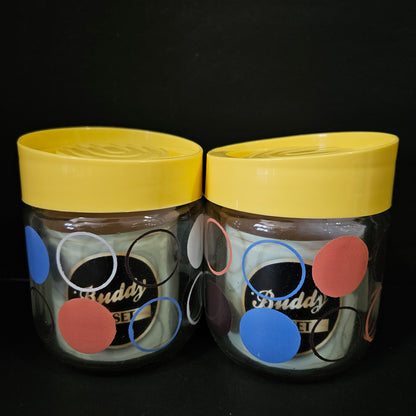Home shine Buddy 2 pieces jar set Exclusive range for groceries & Dry Fruits Storage jars
