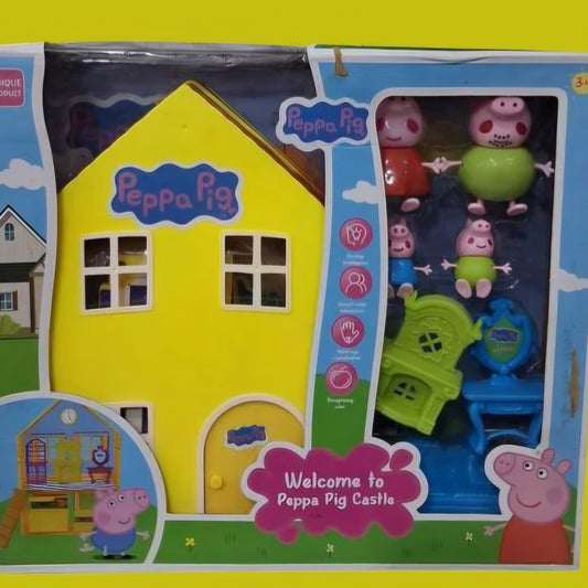 Peppa pig castle role play set for kids