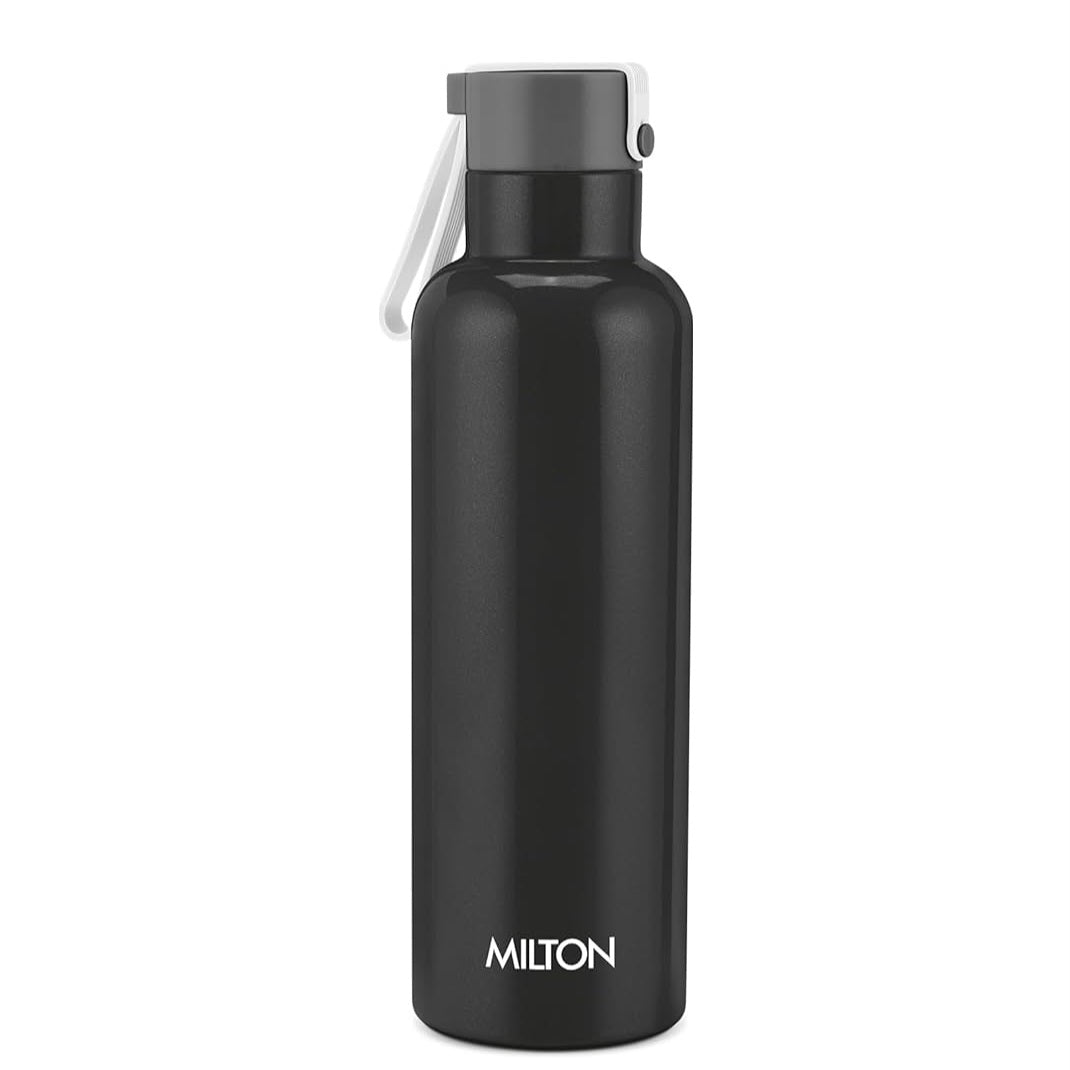 Milton Felice 700 Thermosteel Water Bottle 550 ml, 24 Hr Hot and Cold I Leak Proof Lid, ISI Certified I Vacuum Insulated I for Office, Gym, School