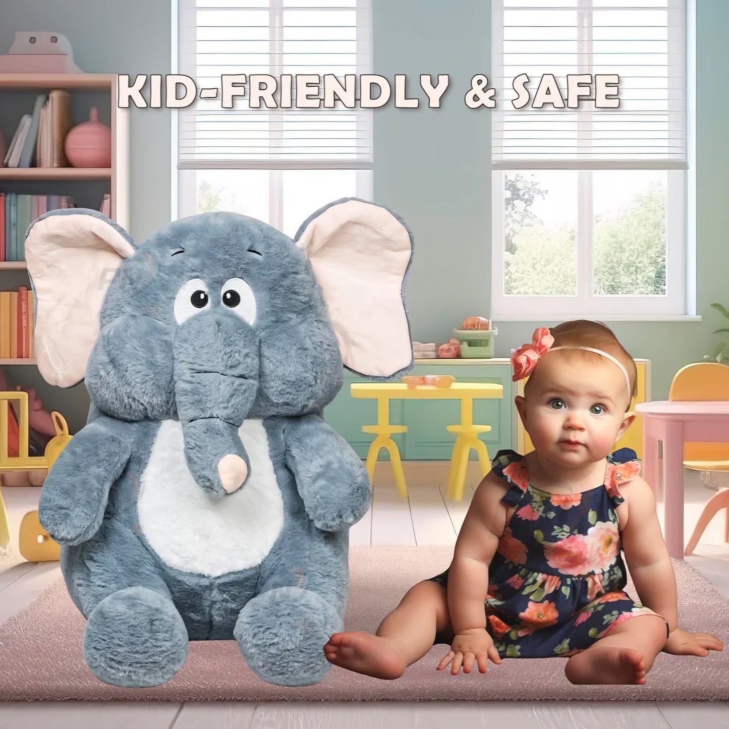 Soft Toys Baby Elephant for Kids Boys & Girls