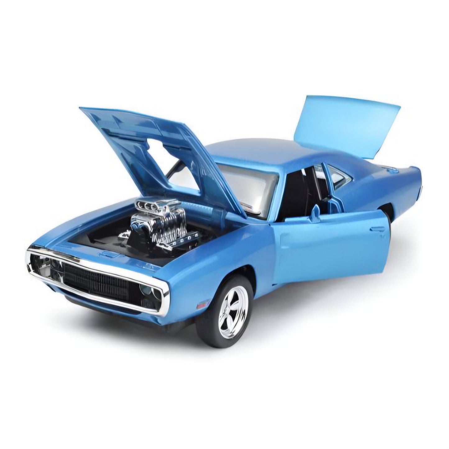 1970 Dodge Charger Diecast Car Metal Model – Fast & Furious 7 Edition - Scale 1:32
