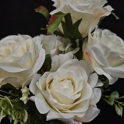 Artificial banquet rose Flowers bunch for Home,Garden & Office Decoration