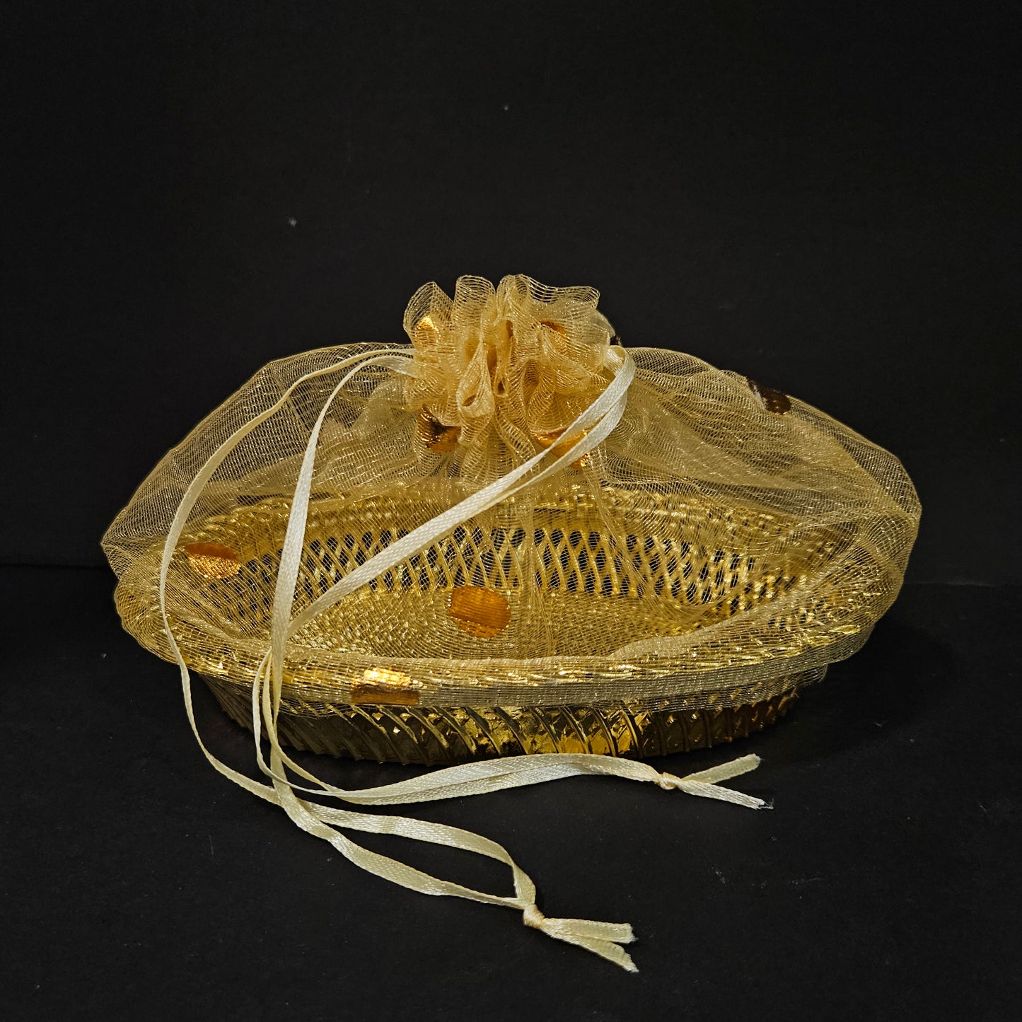 Cute little designer basket for chocolate gift hamper