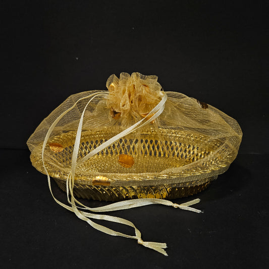 Cute little designer basket for chocolate gift hamper