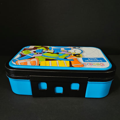 Big GP Pixle Lunch Box with 600ml Lunch Box for kids with 140ml small box perfect for kids
