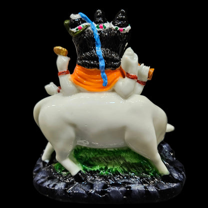 Lord Dattatreya Swami Idol/Murti for Home and Pooja Decorative Showpiece