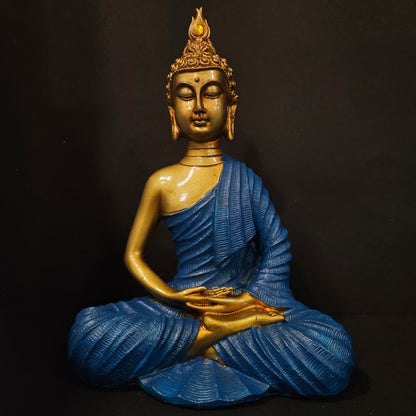Lord Buddha with attractive stones designe sitting for home & Pooja room decor