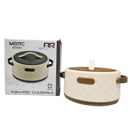 AR Merc Insulated Casserole 2000 hot pack for Return gifting