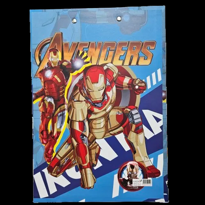 Cartoon characters themed study plank for kids